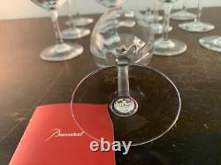 20 Red Wine Glasses Montaigne Model Crystal Baccarat (Price Per Unit)