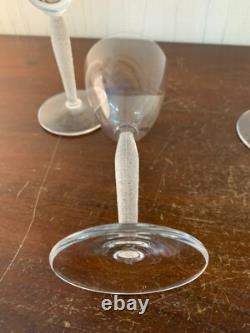 20 Wine Glasses Model Louvre In Lalique Crystal (Price Per Unit)