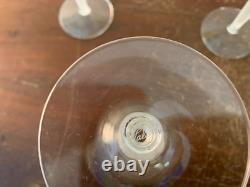 20 Wine Glasses Model Louvre In Lalique Crystal (Price Per Unit)
