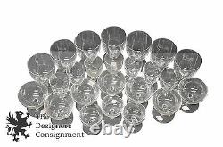 24 Bryce Hand Blown Glass Crystal Wine Champagne Gobblets Stem Ware 4 types