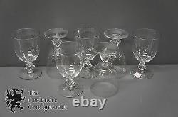 24 Bryce Hand Blown Glass Crystal Wine Champagne Gobblets Stem Ware 4 types