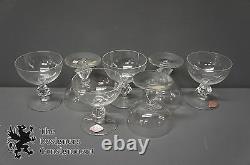 24 Bryce Hand Blown Glass Crystal Wine Champagne Gobblets Stem Ware 4 types