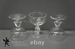 24 Bryce Hand Blown Glass Crystal Wine Champagne Gobblets Stem Ware 4 types