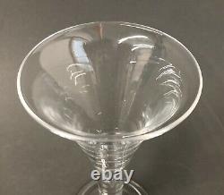 3 Colonial Williamsburg Restoration Teardrop Crystal Wine Goblet Royal Leerdam