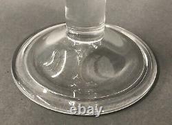 3 Colonial Williamsburg Restoration Teardrop Crystal Wine Goblet Royal Leerdam