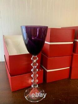 3 Glasses Wine Model Vega IN Crystal Baccarat (Price To La Piece)