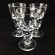 3 Stueben 7877 Wine Crystal Glasses Bubble 5 1/8 Clear