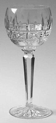 3 Waterford Crystal Kylemore Hock Wine Stem Goblets -7 3/8H