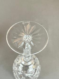 3 Waterford Cut Crystal DONEGAL AVOCA 6 ½ Claret Wine Glasses MINT