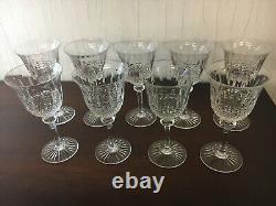 34 Tommy Crystal Wine Glasses From Saint Louis H 17 Cm (Price Per Unit)