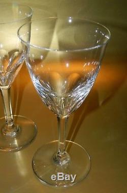 4 Baccarat ZURICH Crystal CLARET WINE Goblets, EXCELLENT Condition, No Reserve