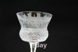 4 Edinburgh Thistle 3 7/8 inch Wine Glass Goblets Scottish Crystal Stemware