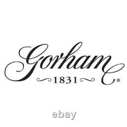 4 (Four) GORHAM DE MEDICI Cut Lead Crystal Wine Glasses-Signed DISCONTINUED