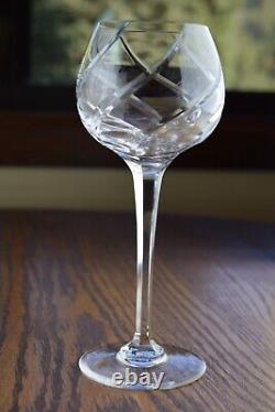 4 Mikasa Crystal Olympus 8 3/8 Wine Hock Glasses