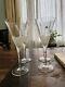 4 Oscar De La Renta Edelweiss Japan Crystal Wine Glasses 9 1990-1991 Rare