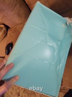 4 Pc Vintage Tiffany & Co Crystal Water Goblet Wine Glasses Etched Made USA 7