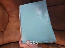 4 Pc Vintage Tiffany & Co Crystal Water Goblet Wine Glasses Etched Made USA 7