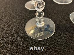 4 Roemer Bubble Blue Crystal Wine Glasses (Price Per Unit)