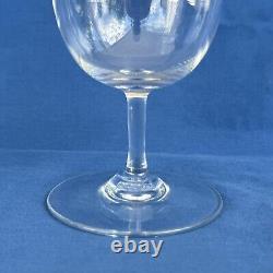 4 Sherry White Wine 5 5/8 Perfection Glasses Baccarat Crystal Round Stem Brandy