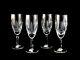 4 Vintage Waterford Crystal Kildare Champagne Flutes Wine Glasses Mint