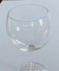 4 Vtg Tiffany & Co Crystal All Purpose 7 Wine Glasses Classic Home Essentials