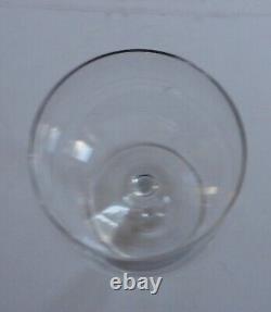 4 Vtg Tiffany & Co Crystal All Purpose 7 Wine Glasses Classic Home Essentials