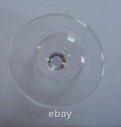 4 Vtg Tiffany & Co Crystal All Purpose 7 Wine Glasses Classic Home Essentials