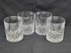 4 WATERFORD crystal INNISFREE Double Old Fashione Excellent condition BEAUTIFUL