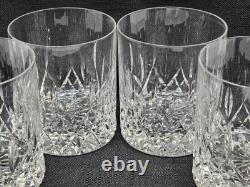 4 WATERFORD crystal INNISFREE Double Old Fashione Excellent condition BEAUTIFUL