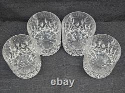 4 WATERFORD crystal INNISFREE Double Old Fashione Excellent condition BEAUTIFUL