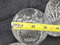 4 WATERFORD crystal INNISFREE Double Old Fashione Excellent condition BEAUTIFUL