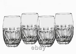 4 Waterford BOLTON STEMLESS WINE GLASSES NEW / BOX
