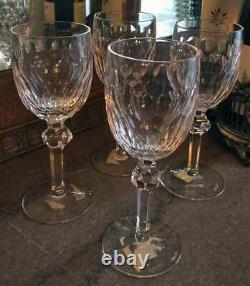 4 Waterford CURRAGHMORE CLARET WINE GLASSES