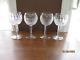 4 Waterford Crystal COLLEEN Hock Wine Glasses Goblets 7 1/4