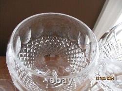 4 Waterford Crystal COLLEEN Hock Wine Glasses Goblets 7 1/4