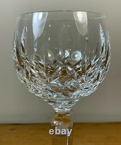 4 Waterford Crystal Lismore Hock Glasses