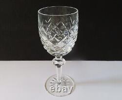 4 Waterford Crystal Powerscourt 7 1/8 Claret Glasses