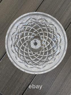 4 Waterford Crystal Powerscourt Wine Water Goblets 7 5/8 Glasses Ireland A