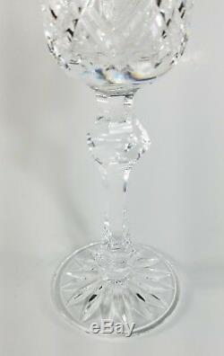 (4) Waterford Kilkeary Claret Wine Glasses, EUC