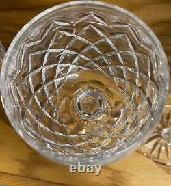 (4) Waterford Powerscourt Wine Hock GlassesCrystal7.5Exquisite Crystal MINT