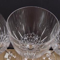 4 Wedgwood Crystal Vera Wang Fidelity 9.5 Wine Glasses Goblets