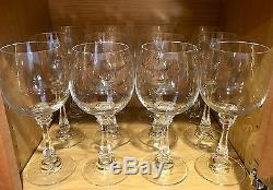 48 Pc Lot/Set TOWLE Full Lead Crystal Stemware Glasses 2 Wine+Champagne+Cordial