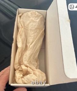 5 Igor Carl Faberge Frosted Kiss Snow Dove Bird Crystal Wine Glasses