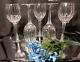 5 Peerage by Astral Luxury Crystal Wine Glasses / Goblets Set