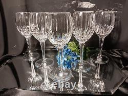 5 Peerage by Astral Luxury Crystal Wine Glasses / Goblets Set