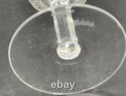 5 Vintage Waterford Crystal ALANA Water Goblets Glasses 7 10 ozs. Retired