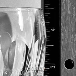5 WATERFORD'Colleen' WHITE WINE Glasses / IRISH CRYSTAL / A Few Tiny Scratches