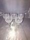 5 Waterford Crystal hock wine glass