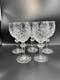 5 Waterford Fine Crystal Powerscourt 7 5/8 Wine Water Goblets Glasses Excellent
