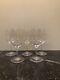 5 baccarat crystal Haut Brion claret wine glasses
